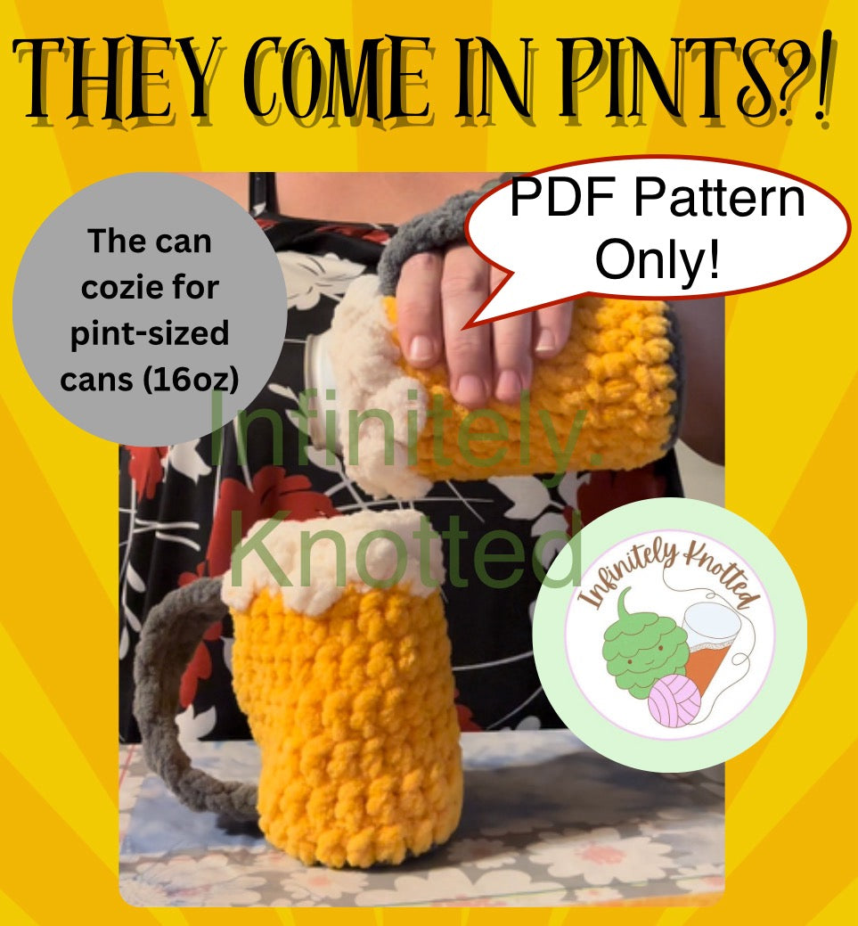 They Come in Pints?! - PDF Crochet Pattern